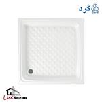 زیر دوشی چینی کرد مدل ویولا  80X80