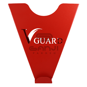 پایه نگهدارنده دیواری مثلثی وی گارد مخصوص دستگاه پولیش خودرو رنگ قرمز V Guard Holder