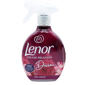 اسپری ضد چروک و خوشبو کننده لباس لنور lenor  با رایحه گل های نو حجم 500میلی