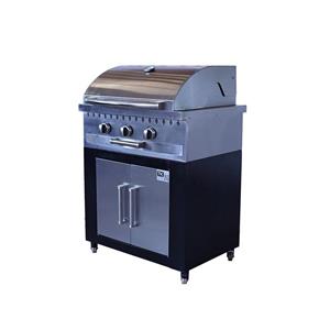 باربیکیو ۷۵سانت تمام کباب پز بالا استیل کابین نما استیل – مدل BBSN75