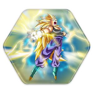 پیکسل شش ضلعی گوکو انیمه دراگون بال Dragon Ball