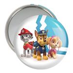 آینه جیبی چیس و مارشال و اسکای سگ های نگهبان Paw Patrol