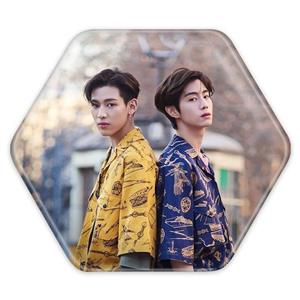 پیکسل شش ضلعی مارک و بم بم گروه گات سون GOT7