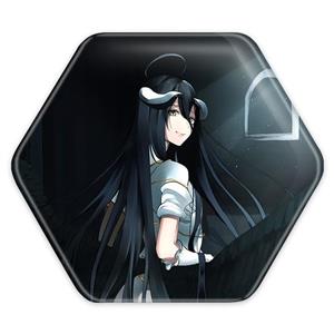 پیکسل شش ضلعی البیدو انیمه اورلرد Overlord