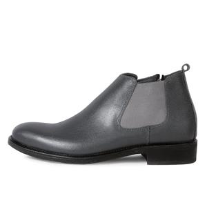 نیم بوت مردانه چرم عطارد مدل چرم طبیعی کد SH107