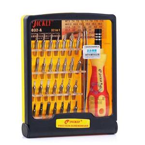 مجموعه 32 عددی پیچ گوشتی جکلی مدل jk 6032-A