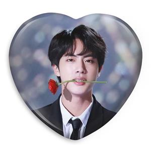 پیکسل قلبی جین Jin گروه بی تی اس BTS