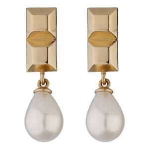 گوشواره طلا 18 عیار زنانه تاج مدل G326 Taj G326 Gold Earrings For Women