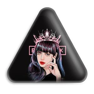 پیکسل مثلثی لیسا گروه بلک پینک Black Pink