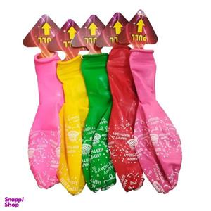 بادکنک چراغ دار مدل 1225 بسته 5 عددی