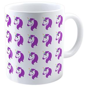 ماگ شین دیزاین طرح یونیکورن کد 4039 shin design mug single horse 