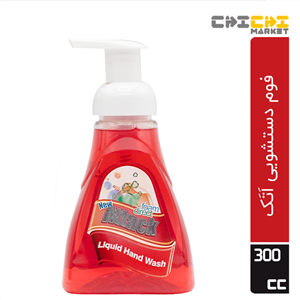 مایع دستشویی فوم اتک مدل Red حجم 300 میلی لیتر