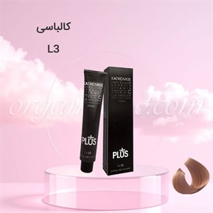 رنگ مو کاترومر شماره L3 حجم 100 میلی لیتر رنگ کالباسی