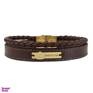 دستبند طلا 18 عیار مردانه لیردا مدل اسم داریوش 6722