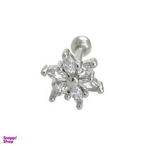 پیرسینگ گوش زنانه مدل گل کد P4409