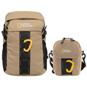 کوله پشتی نشنال جئوگرافیک مدل EXPLORER 21217-11 به همراه کیف رودوشی