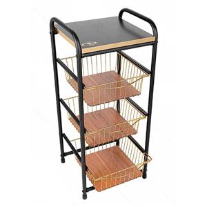 سبد سیب زمینی و پیاز پیشتاز کاوه مدل کشویی 3 طبقه