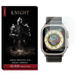 محافظ صفحه نمایش شیشه‌ای نایت مدل SH-KT مناسب برای ساعت هوشمند هاینو تکو T94 Ultra Max بسته دو عددی