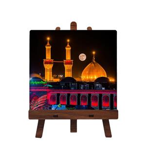 کاشی مبین ایده مدل امام حسین (ع) cm10 کد 486 به همراه پایه