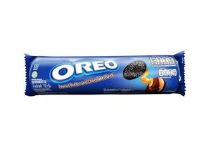 بیسکویت شکلاتی کرمی بادام زمینی Oreo اوریو 123 گرم