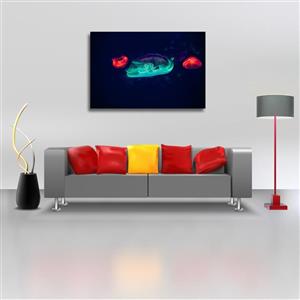 تابلو شاسی طرح عروس دریایی کد 27