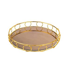 سینی مدل آینه‌ای طرح آوا گرد