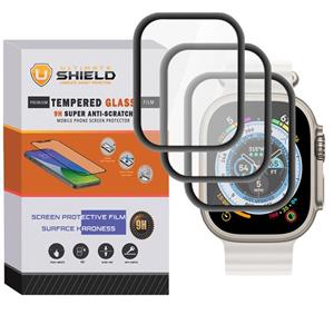 محافظ صفحه نمایش نانو آلتیمیت شیلد مدل ULT مناسب برای ساعت هوشمند الترا HW8 بسته سه عددی 