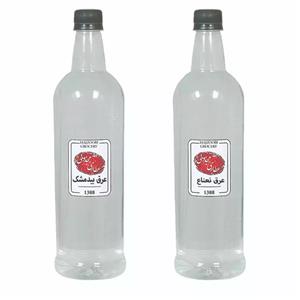 عرق نعناع و عرق بیدمشک عطاری مجذوبی - 1 لیتر بسته 2 عددی