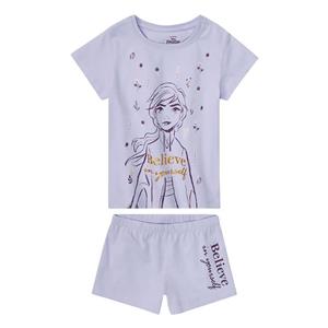 ست تی شرت و شلوارک دخترانه دیزنی مدل 001