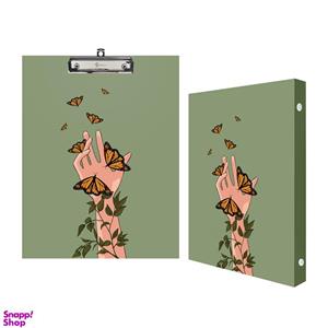 دفتر کلاسوری پدیده نقش مدل پرواز به همراه تخته شاسی