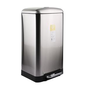 سطل زباله پدالی دلفین مدل Pr-30ltr-ss