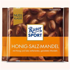 شکلات RITTER SPORT WHOLE HAZELUNTES