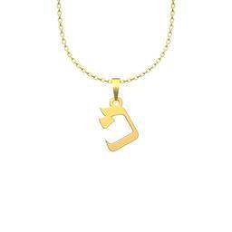 گردنبند طلا 18 عیار زنانه مدوپد مدل حرف ن کد I3-1-1649