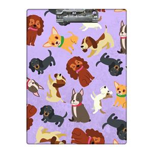 تخته شاسی طرح هاپو هاپو بنفش سایز A4 کد  9426917