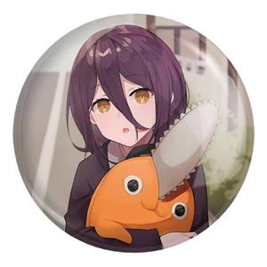 پیکسل خندالو طرح ریزه انیمه مرد اره ای Chainsaw Man کد 17953 مدل بزرگ