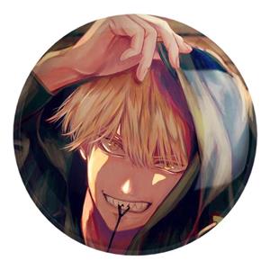 پیکسل خندالو طرح دنجی انیمه مرد اره ای Chainsaw Man کد 17866 مدل بزرگ
