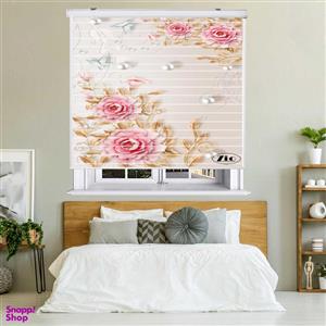 پرده زبرا زیو مدل سیلوئت 3D1216 سایز 150x150 سانتی متر