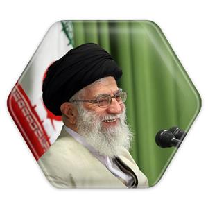 پیکسل خندالو طرح تصویر رهبر مدل شش ضلعی کد 2570