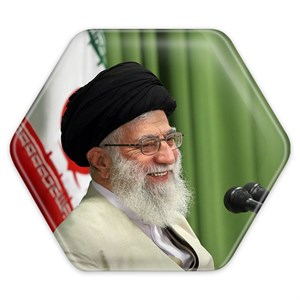 پیکسل خندالو طرح تصویر رهبر مدل شش ضلعی کد 2570