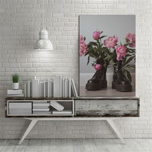 تابلو شاسی طرح گلدان کد A490