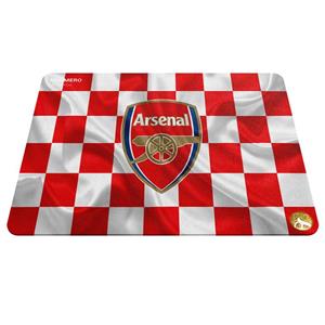 ماوس پد هومرو مدل A8043 طرح تیم باشگاه فوتبال آرسنال Hoomero Arsenal Football club A8043 Mousepad