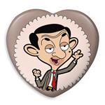 پیکسل خندالو طرح مستر بین Mr Bean مدل قلبی کد 10655