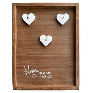 جا کلیدی مدل چوبی طرح سه قلب