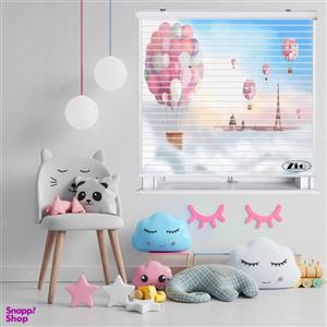 پرده زبرا زیو مدل سیلوئت K3013 سایز 150x150 سانتی متر