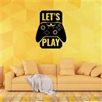 استیکر والتت مدل LETS PLAY