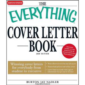 کتاب The Everything Cover Letter Book اثر Burton Jay Nadler انتشارات 