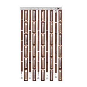 پرده آریا کریستال کد 1 سایز 50x200 سانتی متر