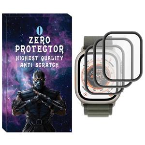 محافظ صفحه نمایش نانو زیرو مدل NZO مناسب برای ساعت هوشمند هاینو تکو T94 Ultra Max بسته سه عددی
