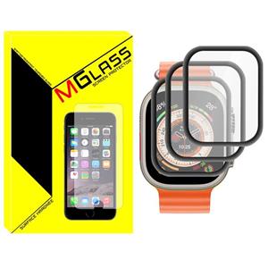 محافظ صفحه نمایش نانو ام‌گلس مدل NMG مناسب برای ساعت هوشمند هاینو تکو T89 Ultra / T99 Ultra Max بسته سه عددی