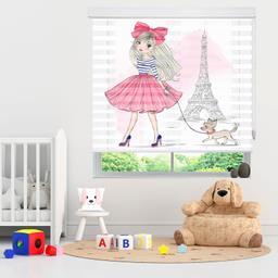 پرده زبرا زیو مدل K3003سایز 100x280 سانتی متر